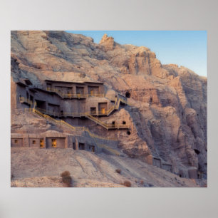 Poster Grottes de Bouddha Kilzil Mille, Kuche, près de