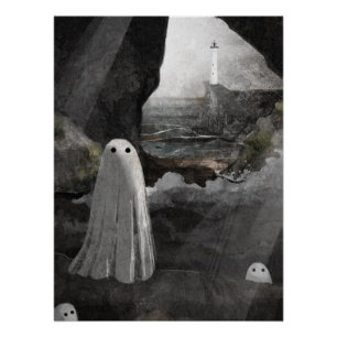 Poster Grottes hantées