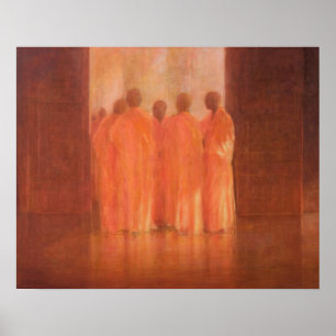 Poster Groupe de moines Vietnam
