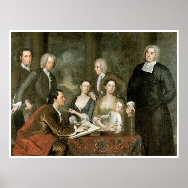 Poster Groupe des Bermudes - Dean George Berkeley & Famil (Devant)