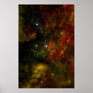 Poster Groupe d'étoile du Cygnus OB2