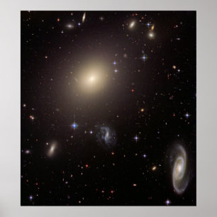 Poster Groupe Galaxy Abell S0740,
