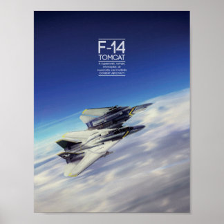 Poster Grumman F-14 Tomcat