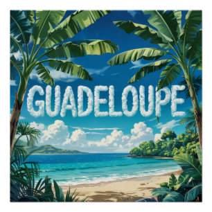 POSTER GUADELOUPE