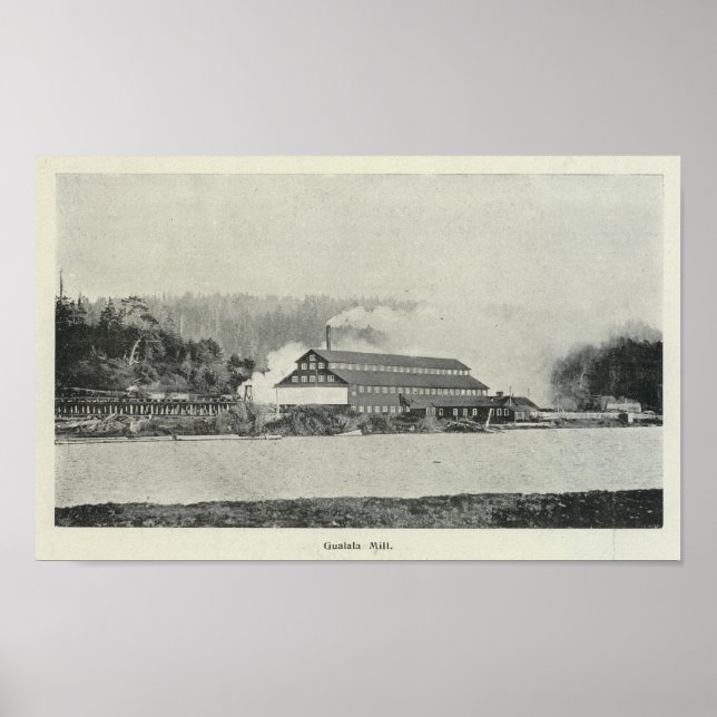Poster Gualala Mill, Californie (Devant)