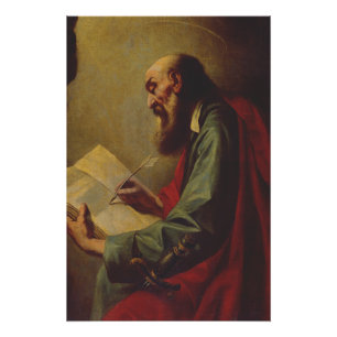 Poster Guercino Saint Paul l'Apôtre Beaux-Arts