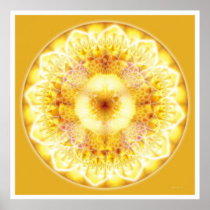 Poster Guérir Mandala 1