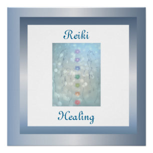 Poster Guérison du Reiki