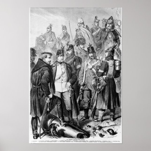 Poster Guerre des Duchies (Devant)