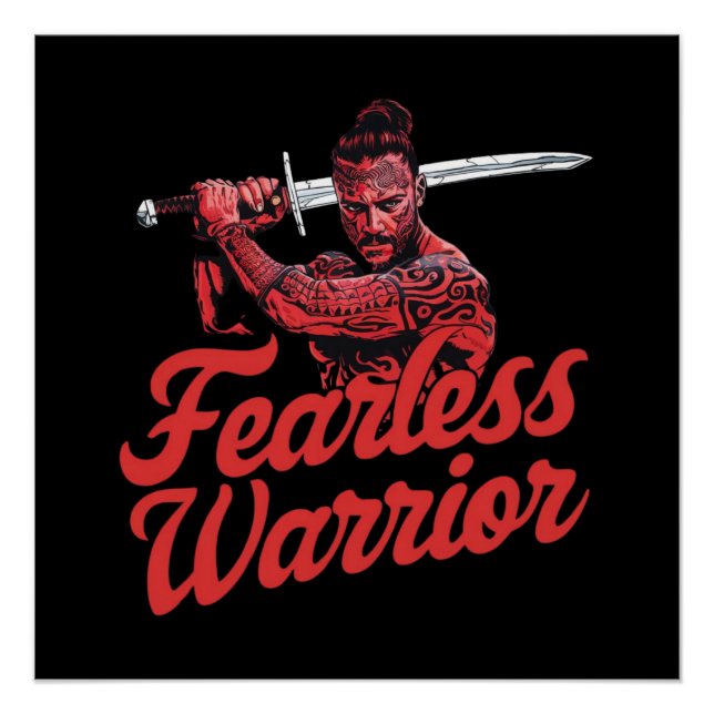 Poster Guerrier sans peur (Devant)
