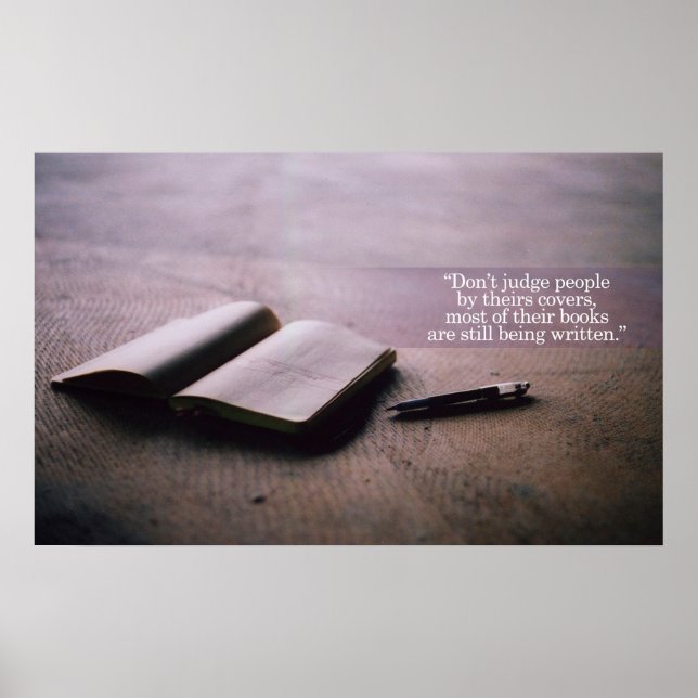 Poster Guillemets inspirants et motivants (Devant)