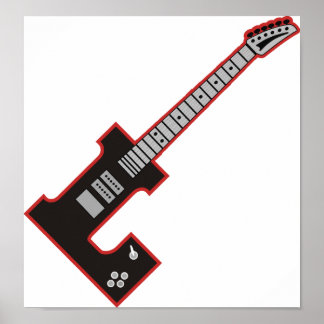 Poster Guitare L