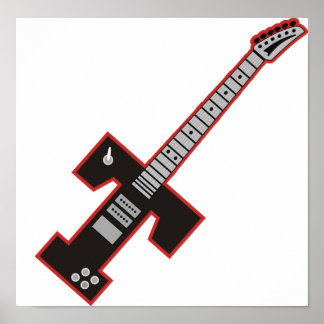 Poster Guitare T