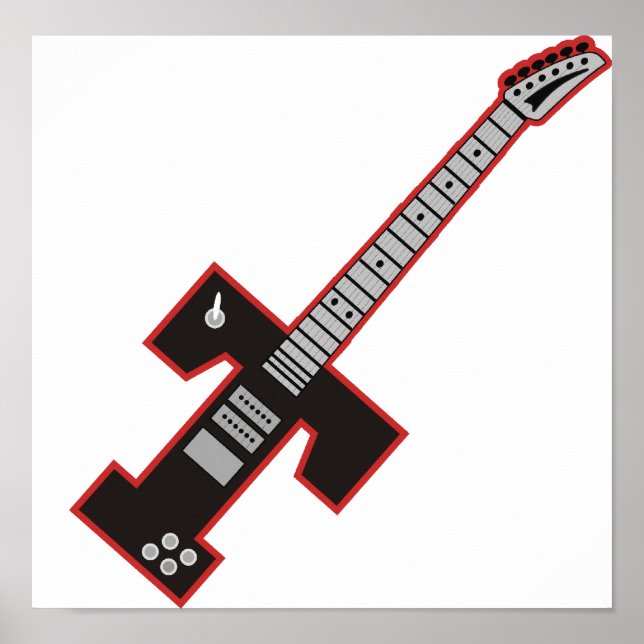 Poster Guitare T (Devant)
