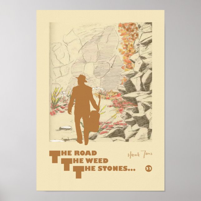 poster guitariste (design no 22) (Devant)
