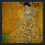 Poster Gustav Klimt<br><div class="desc">Adele Bloch-Bauer I par Gustav Klimt. Beautiful painting of a beautiful woman with a lovely smile. Painted in golden colors with artistic values of art noveau. Available on many different gift ideas and wonderful products for art lovers. Check out our store for related products with this artwork and donc discover...</div>