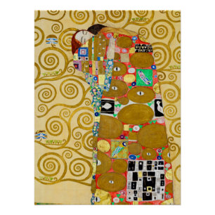 Poster Gustav Klimt Exécution Nouveau Couple