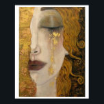 Poster Gustav Klimt Golden Tear<br><div class="desc">Poster En Tar D'Or Gustav Klimt.</div>