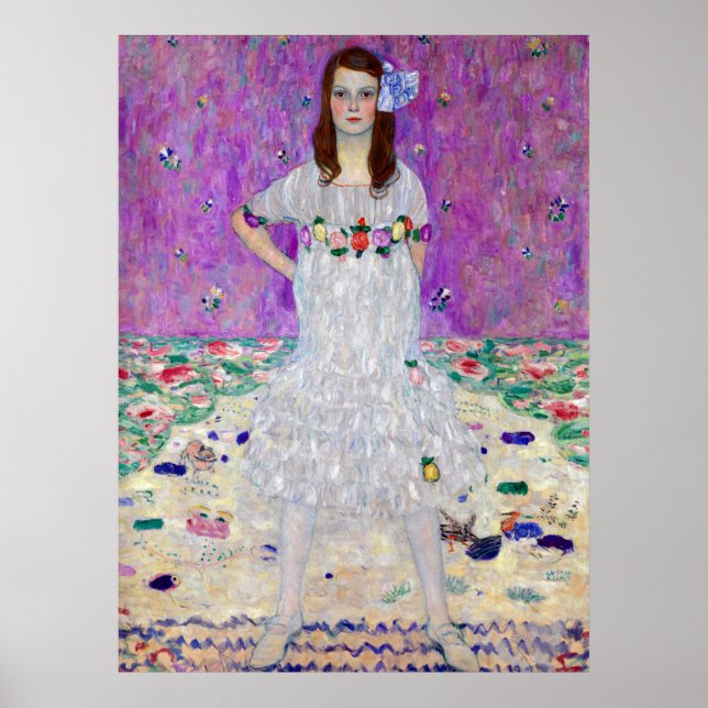 Poster Gustav Klimt Mada Primavesi (Devant)