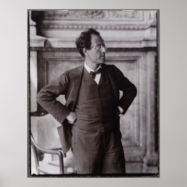Poster Gustav Mahler (Devant)