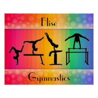 Gymnastique Arc-en-ciel avec filles Gymnastique Év