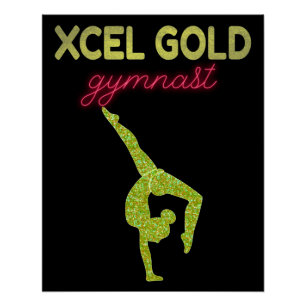 Poster Gymnastique Xcel Gold