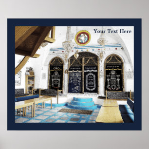 Poster Ha-Ari Sepahrdi Shul - Tzfat