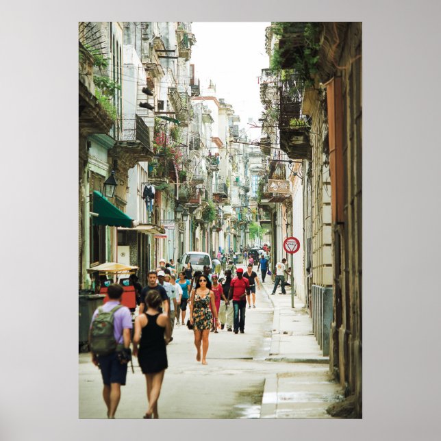 Poster Habana Vieja 20" x 28" (brillant) (Devant)