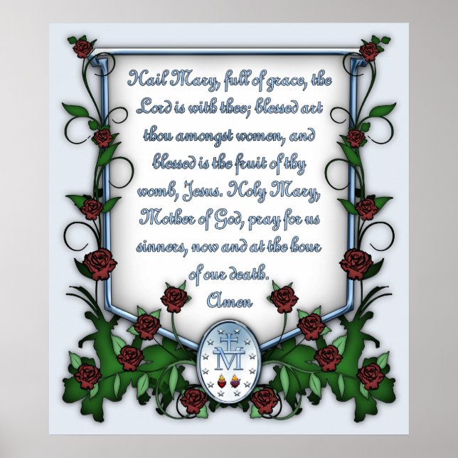 Poster Hail Mary (Devant)