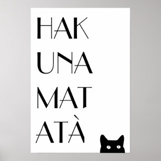 Poster Hakuna Matata