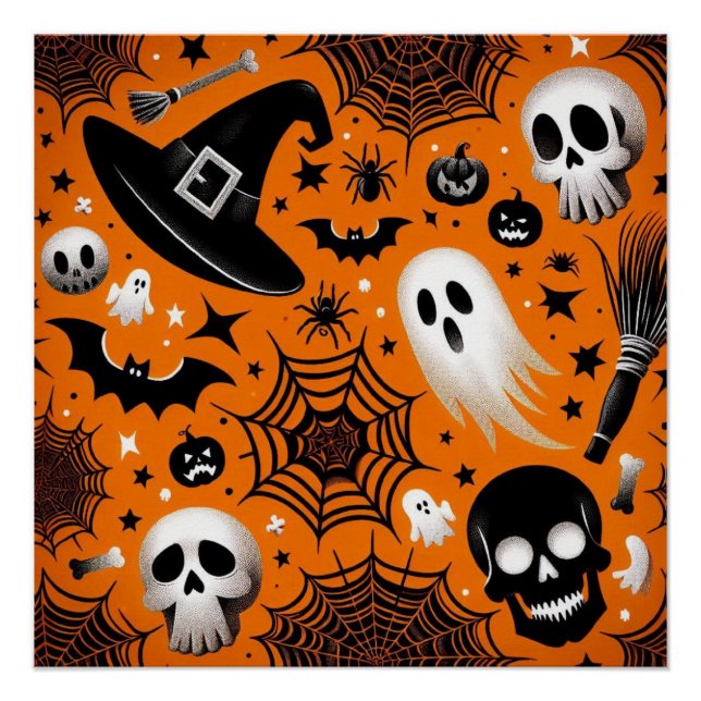 Poster Halloween (Devant)