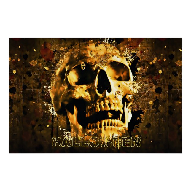 Poster Halloween (Devant)