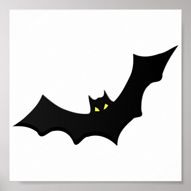 Poster Halloween Bat (Devant)