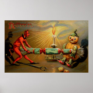 Poster Halloween Firecracker