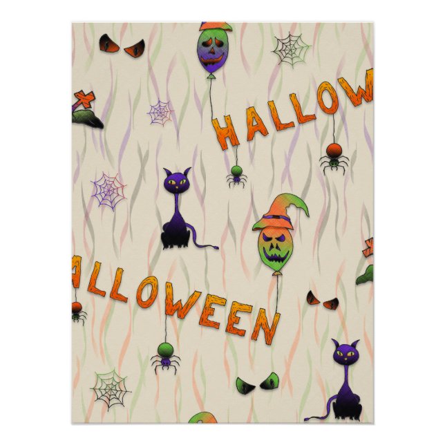 Poster Halloween Illustrations (Devant)