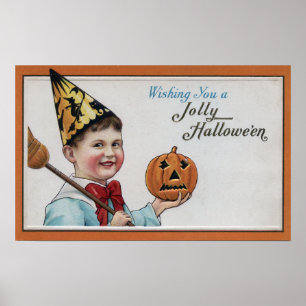 Poster Halloween SalutationJolly Halloween