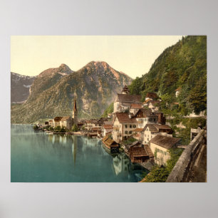 Poster Hallstatt Autriche