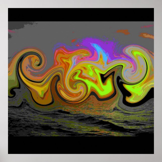 Poster Hallucination des marées d'Ozark (Devant)