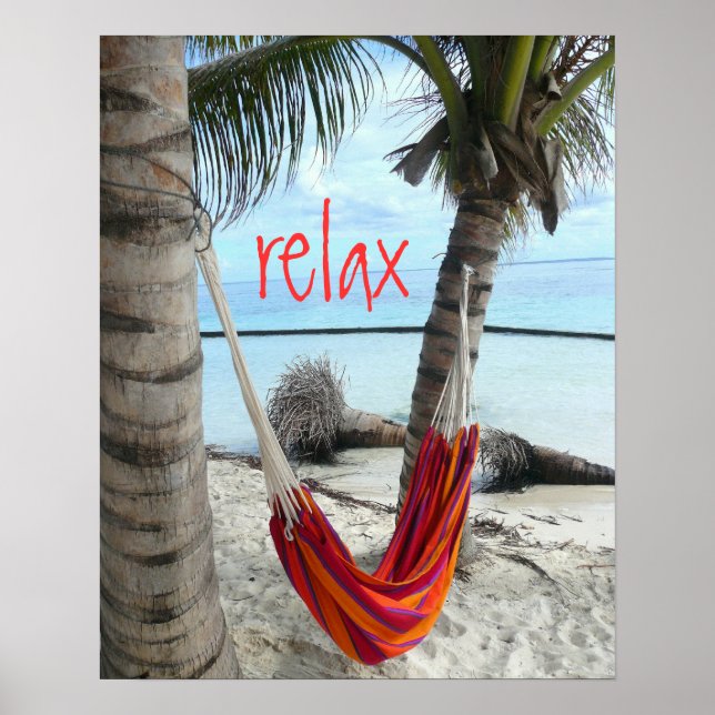 Poster Hamac sur l'affiche de Caribbean Beach (Devant)