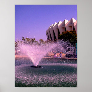 Poster Hampton Coliseum - Hampton, Virginie