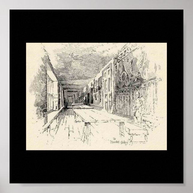 Poster Hampton Court Canvas (Devant)