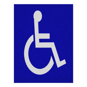 Poster Handicapés handicapés