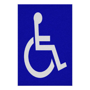 Poster Handicapés handicapés