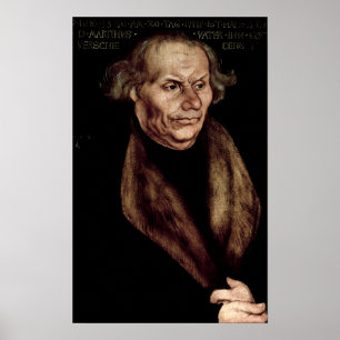 Poster Hans Luther, Père de Martin Luther