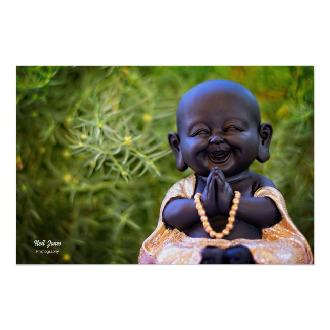 Poster Happy Budha (Devant)