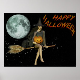 Poster Happy Halloween -