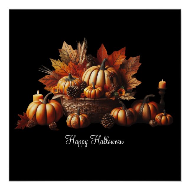 Poster Happy Halloween Dark Maul (Devant)