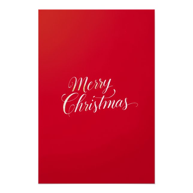 Poster Happy New Year Merry Christmas Holiday Season (Devant)