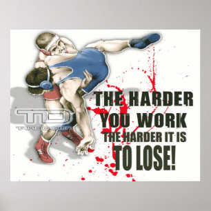 Poster harfer de travail