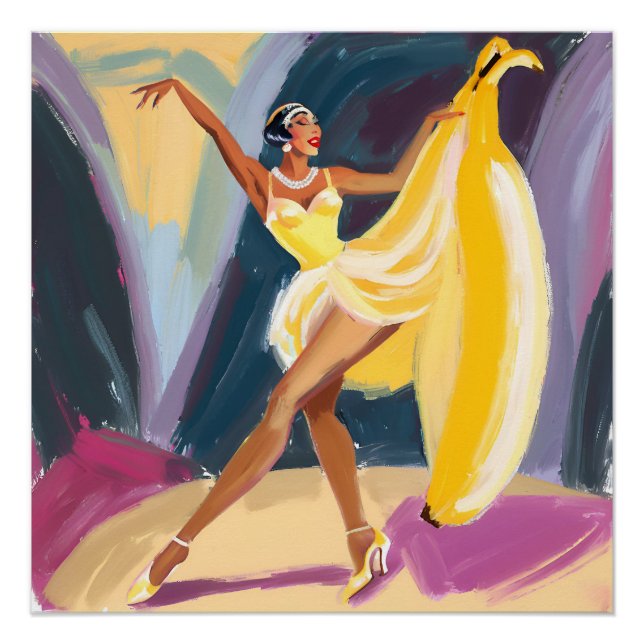 Poster Harlem Renaissance Danseuse (Devant)